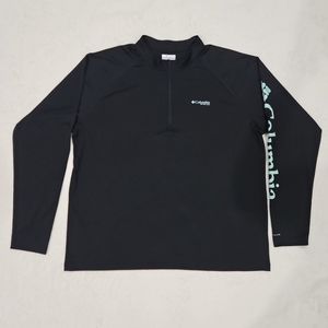 Columbia Omni-wick 1/4 zip sweater | size XXL